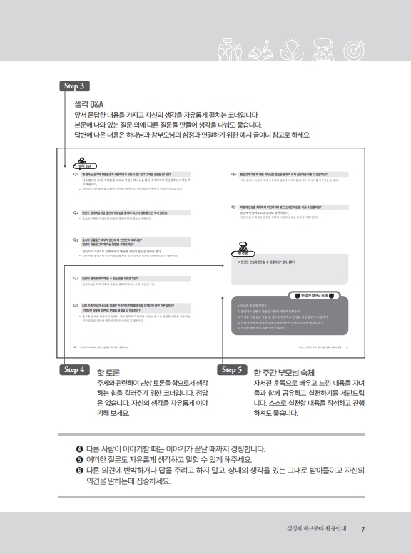 심정의 하브루타로 배우는 평화를 사랑하는 세계인으로